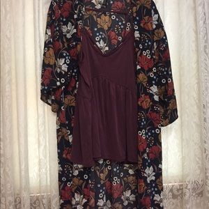 Maroon American Eagle Tank