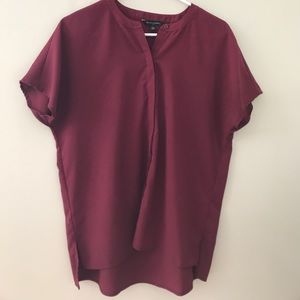 Banana Republic Burgundy Blouse