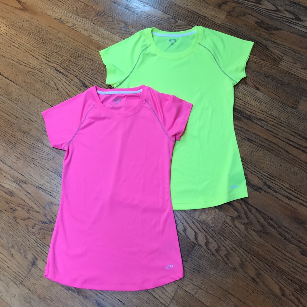 NWOT 2 Champion athletic tops. Size XS