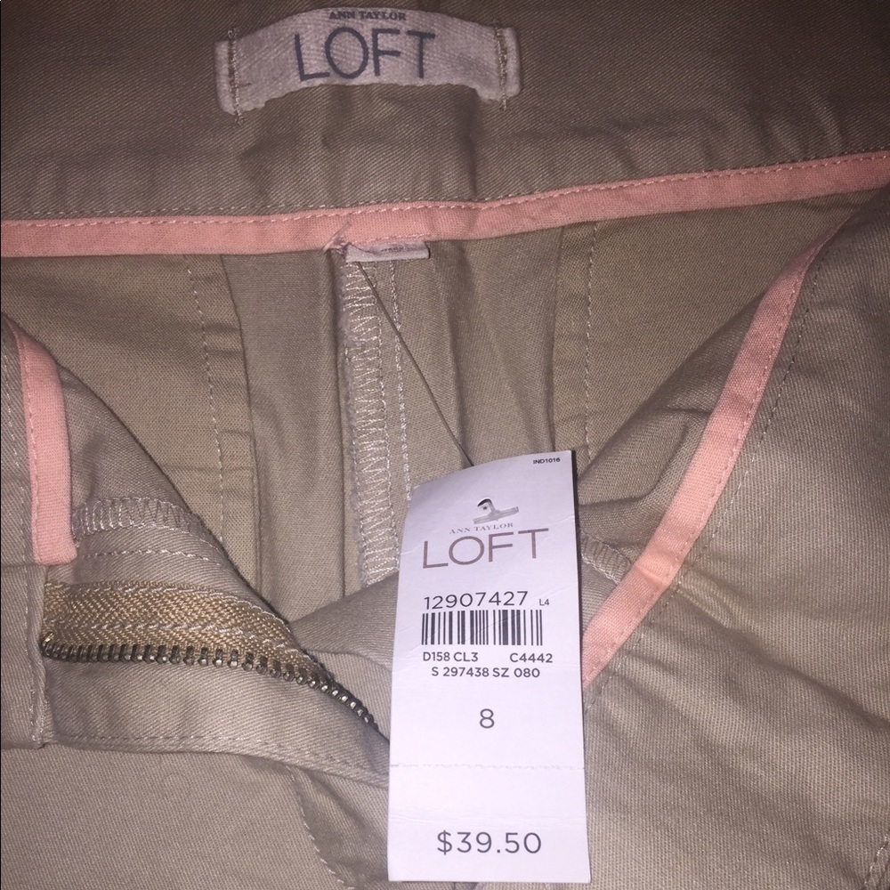 Loft Khaki Shorts