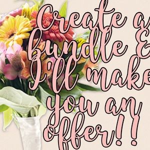 Add any item/s to a bundle - I'll make u an offer!