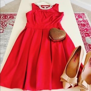 Sold💕 Lauren Conrad A line full pleated dress 💕