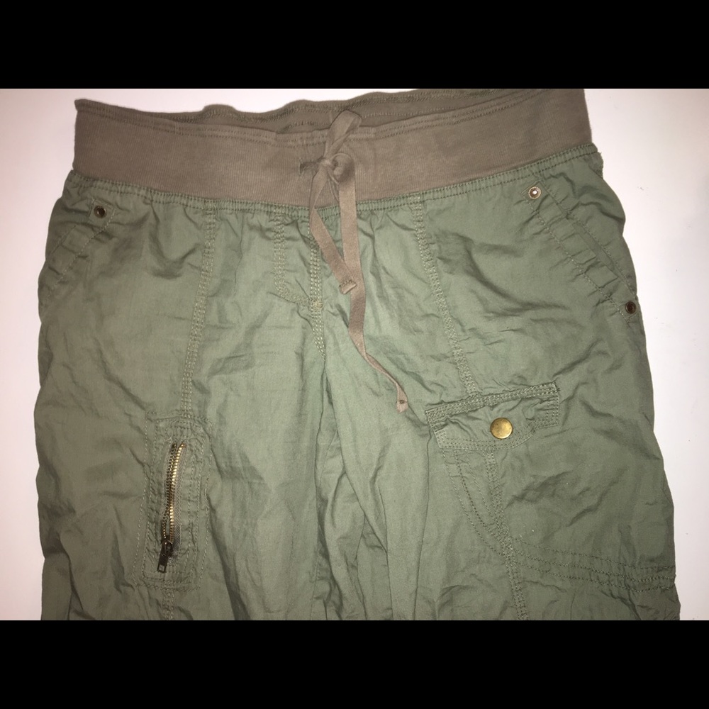 Almost Famous Khaki Cargo Pants Army Green