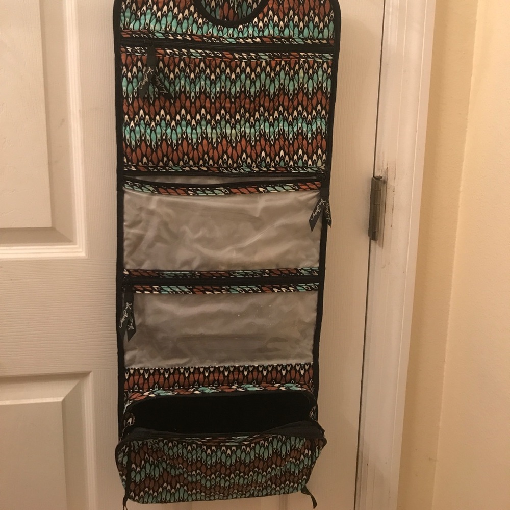 Vera Bradley hanging toiletry bag