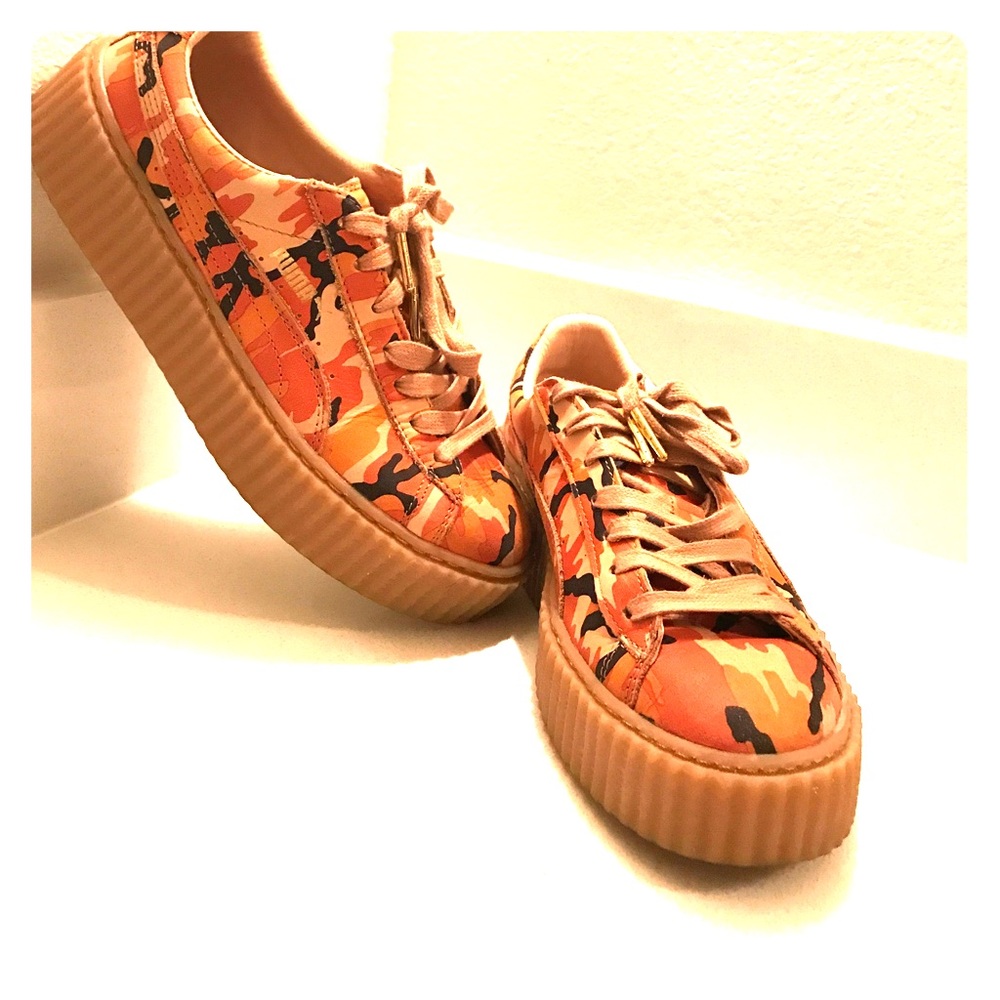 Suede Camo Creepers