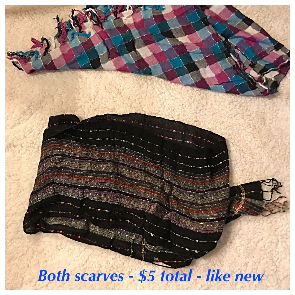 Scarves for sale!