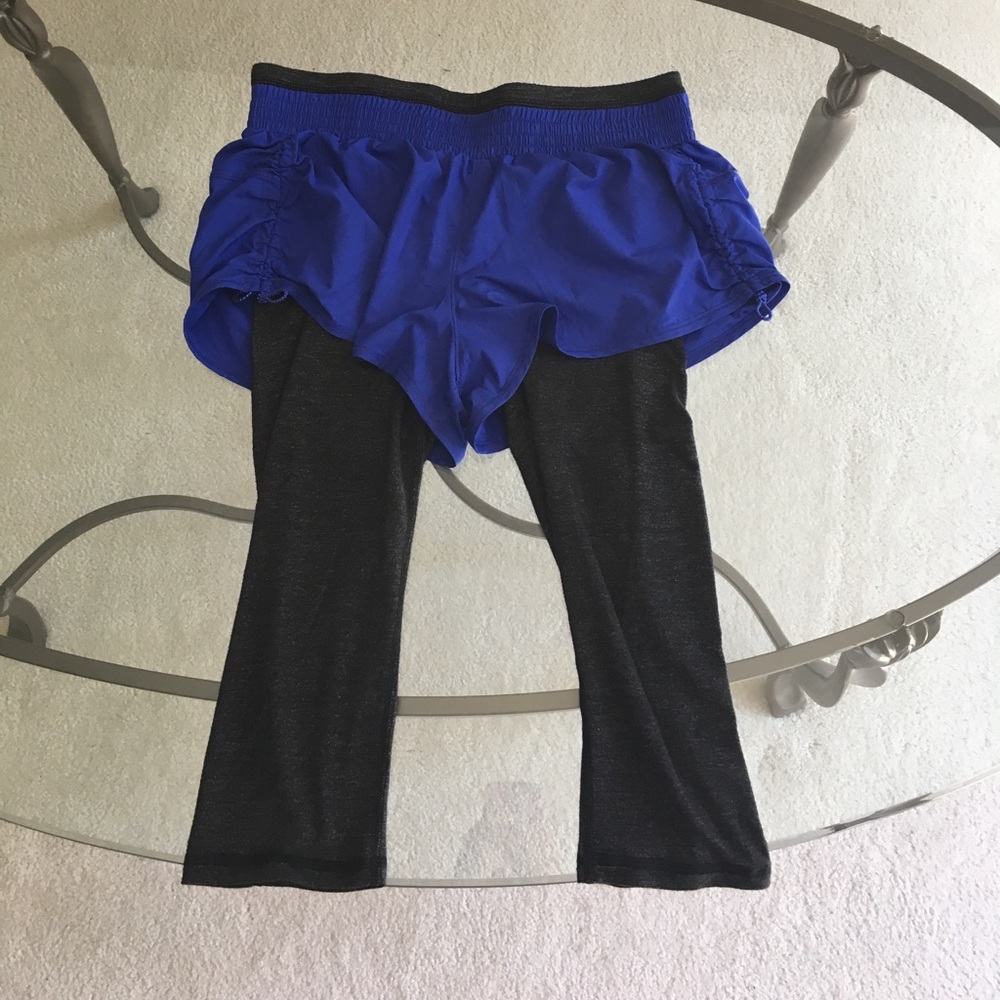 Athleta Pants + Shorts Attached