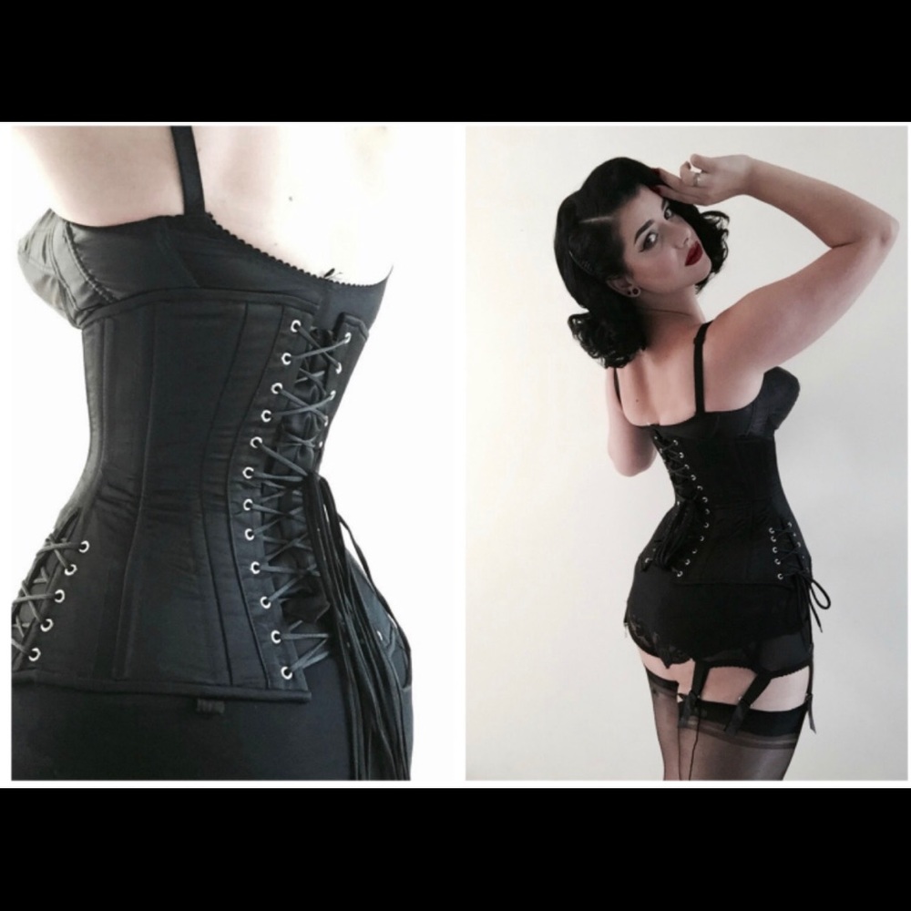 Longline Satin Underbust Corset