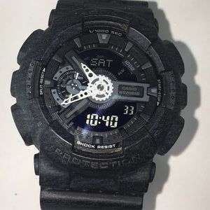 G-shock black big face tactical watch