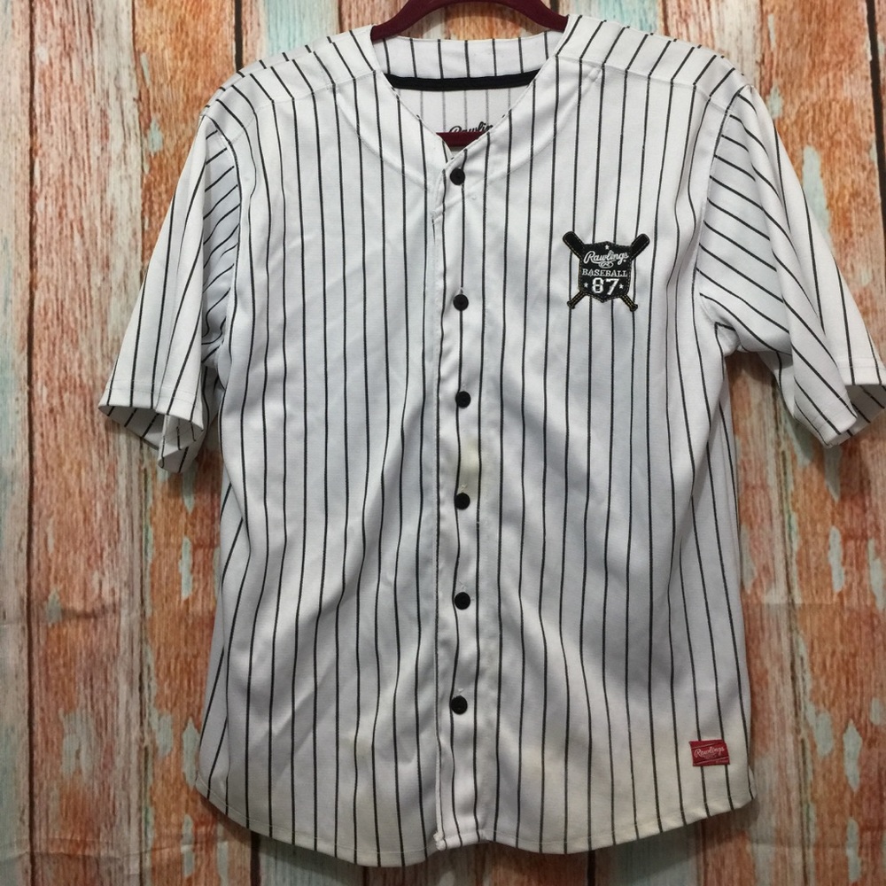 Rawlings baseball 87 youth boys shirt XL