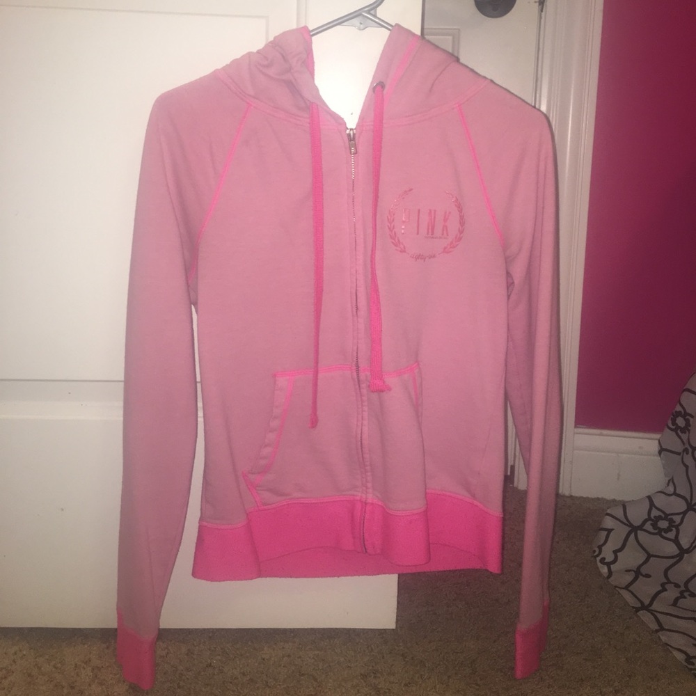 Victoria's Secret PINK zip-up hoodie