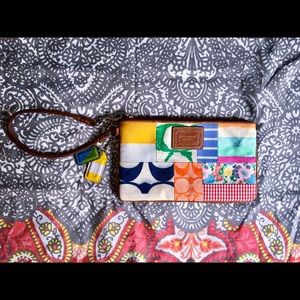 Coach Multicolor Wristlet
