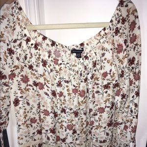 Off the shoulder shirt