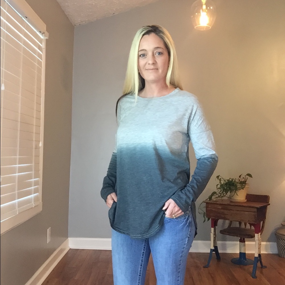 🔹1 left🔹left Long sleeve Ombré - Picture 2 of 7