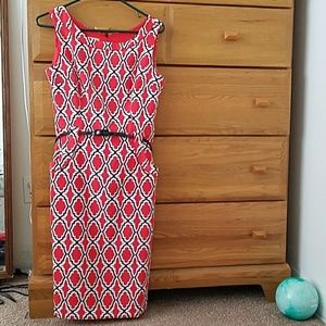 Size 6 Coral Colored Dress