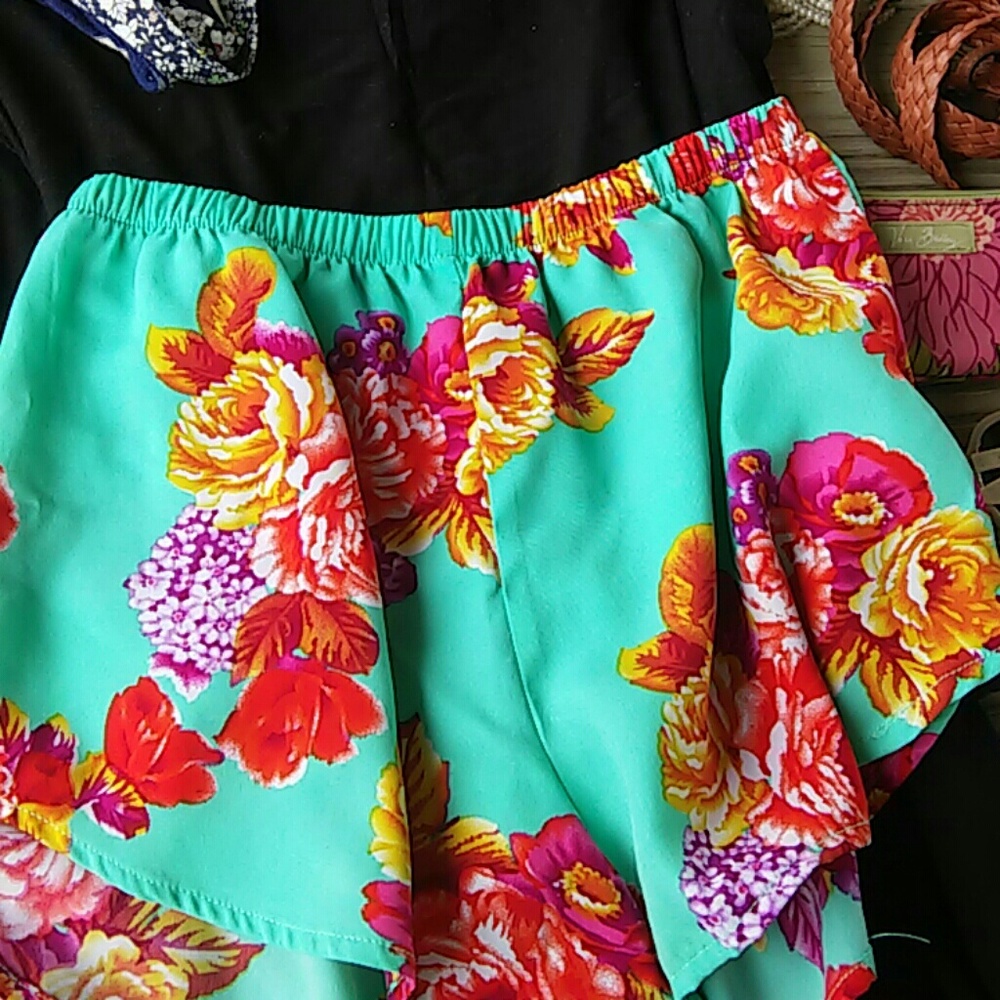 Floral shorts