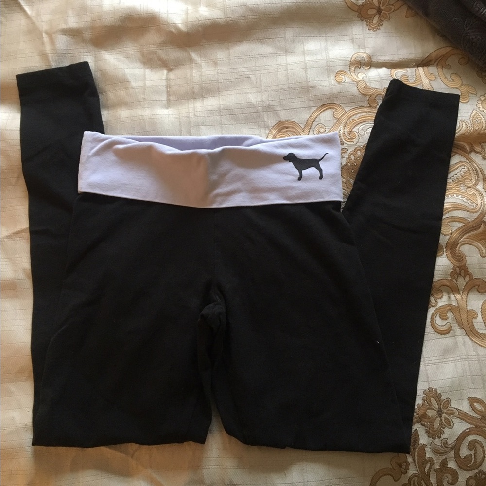 WORN ONCE. PINK leggings!