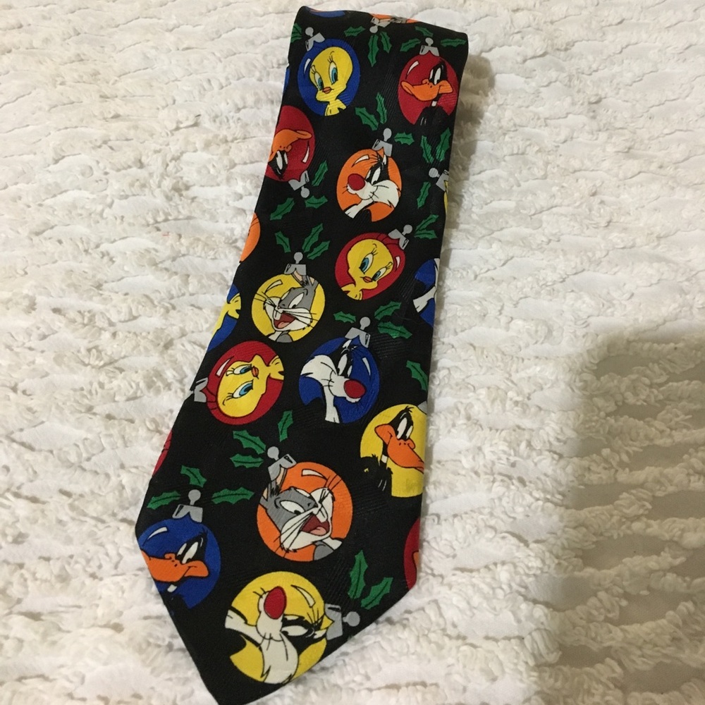Looney Tunes Mania necktie for Christmas!