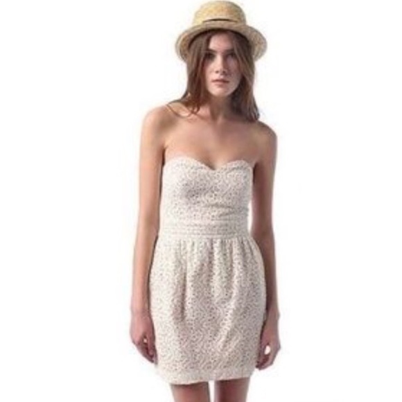 Pins And Needles Clothing Interesting Urban Outfitters Dresses Pins And Needles White Eyelet Strapless Pins And Needles Clothing Interesting Urban Outfitters Dresses Pins And Needles White Eyelet Strapless