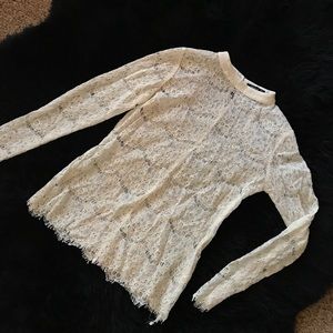 Sheer Lace Top