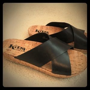 Korks Wedge Sandals