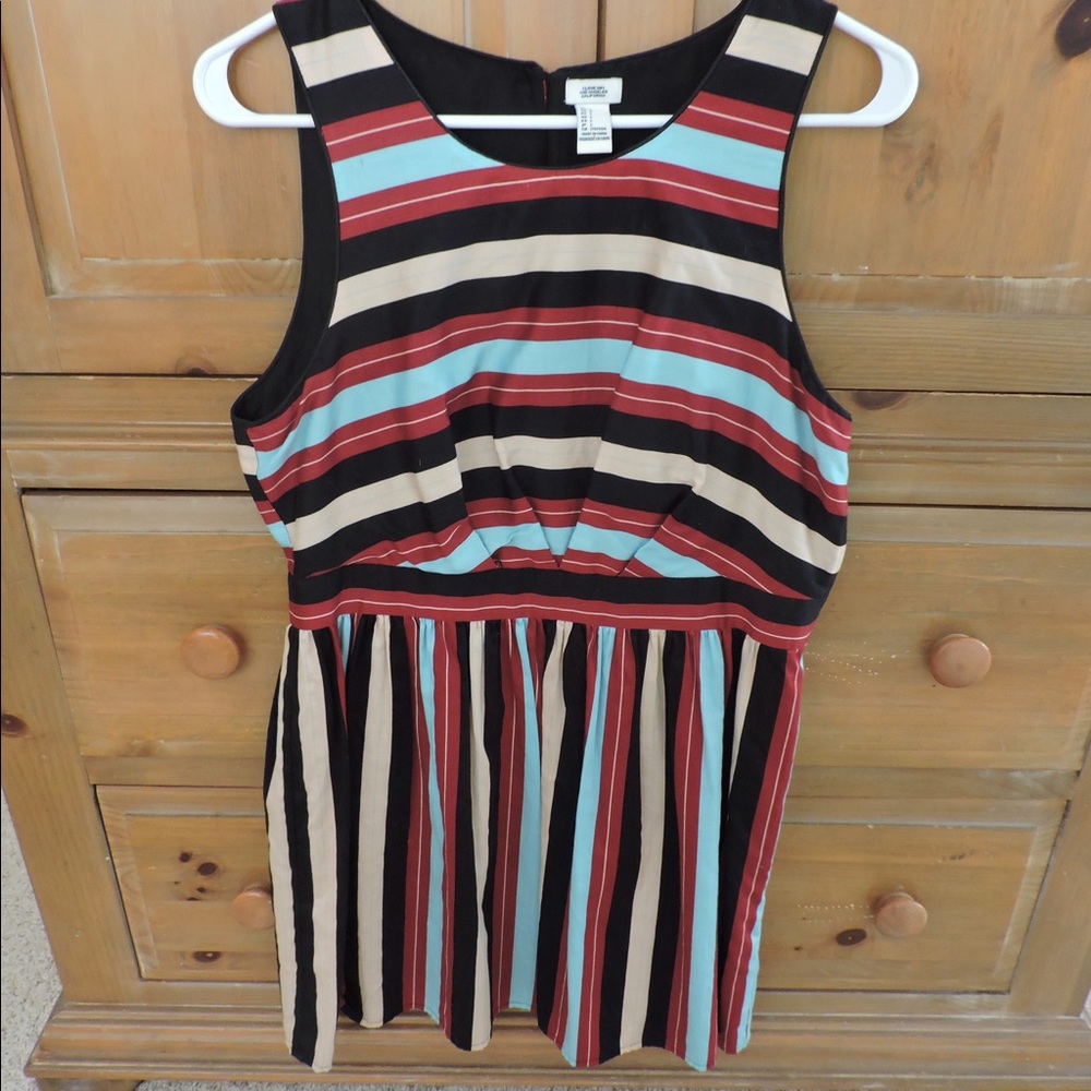 Multi colored stripe dress!