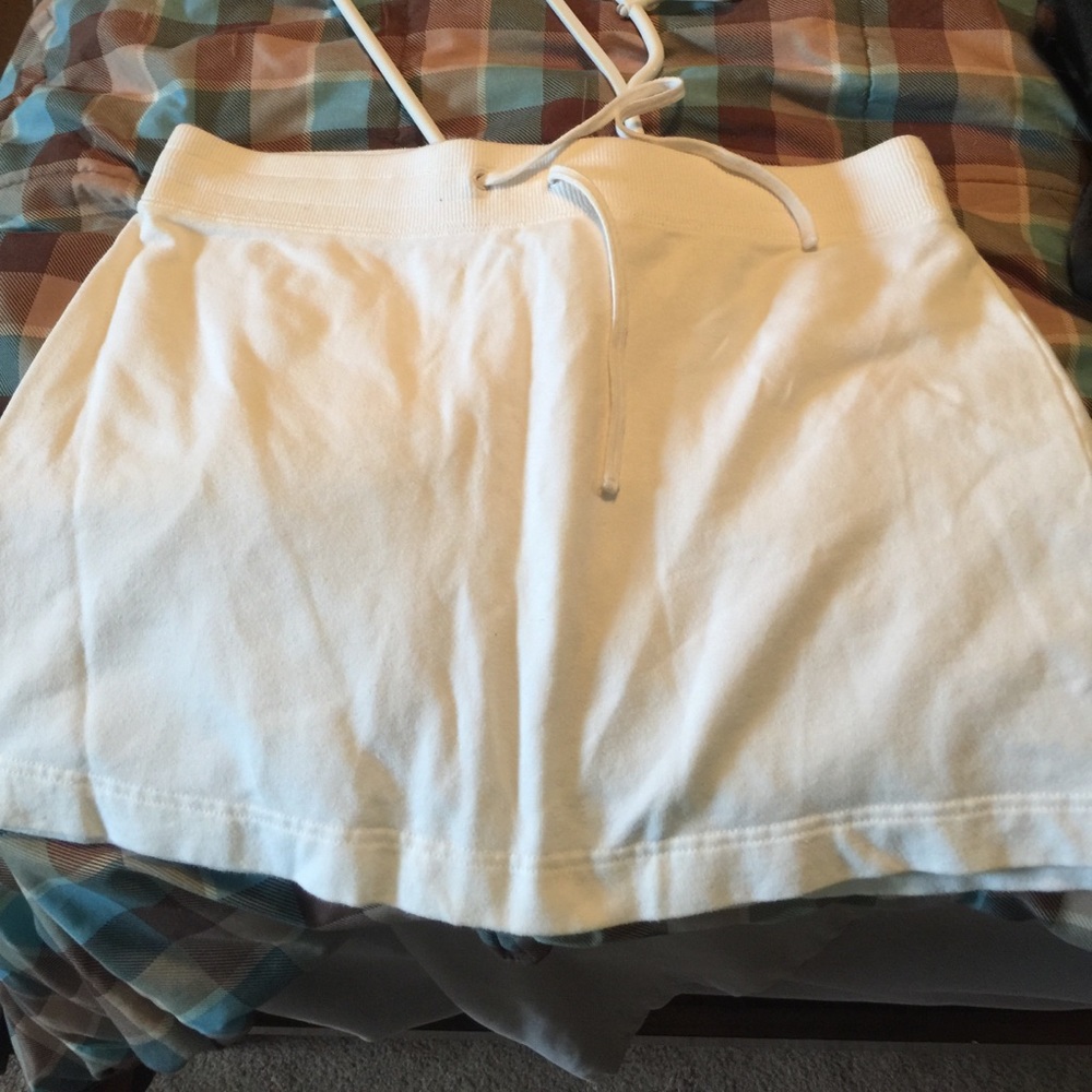 White cotton skirt