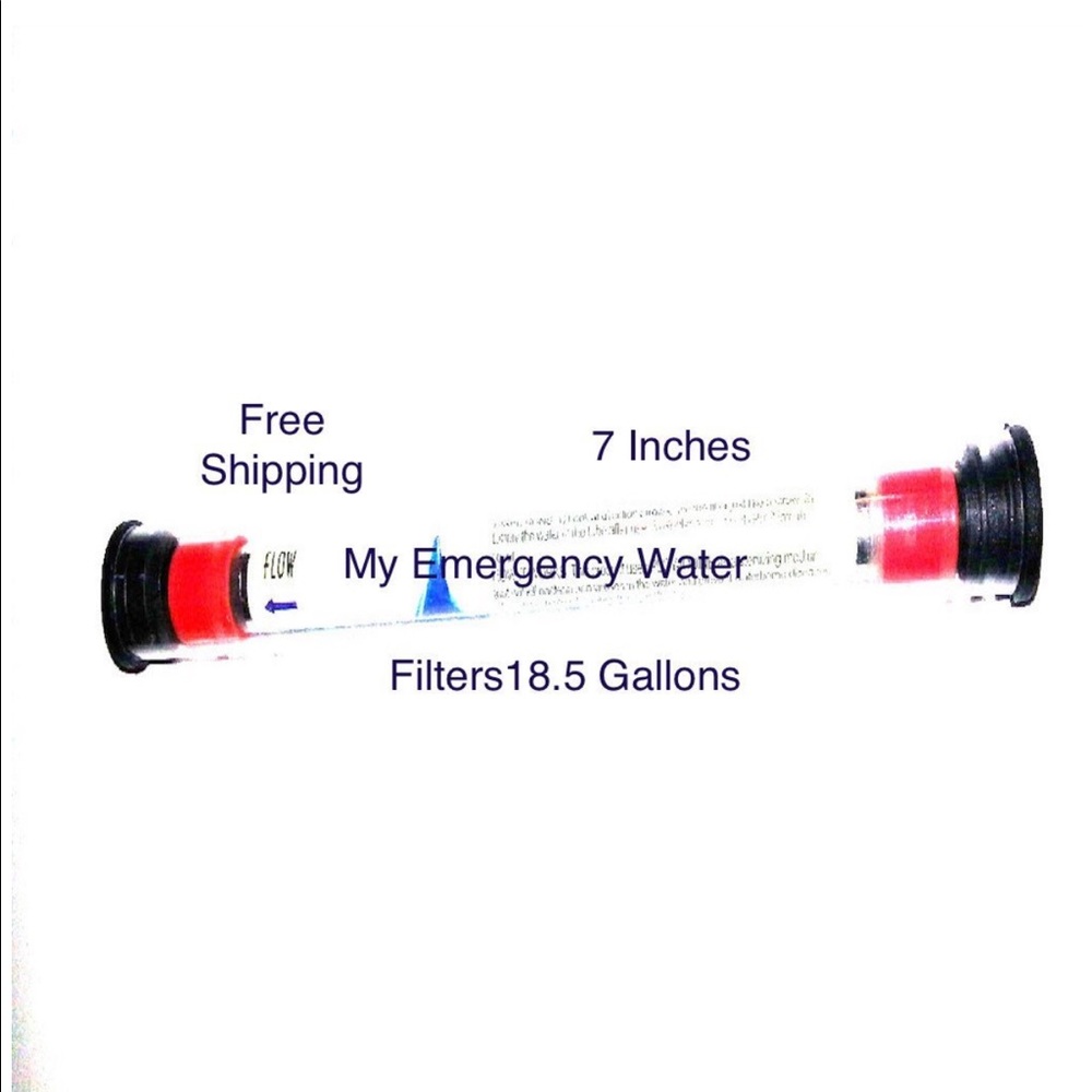 Personal Survival Water Straw