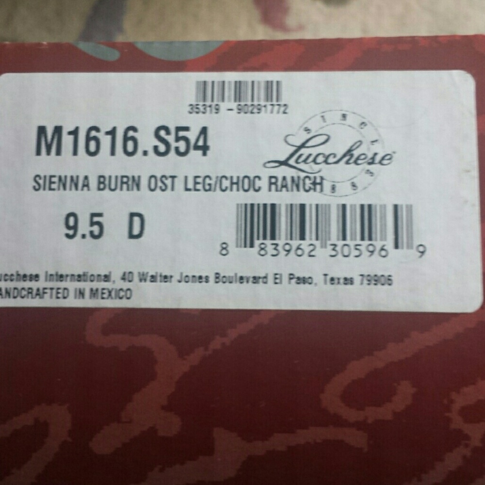 Lucchese Boots 9.5 shoes - Picture 5 of 6