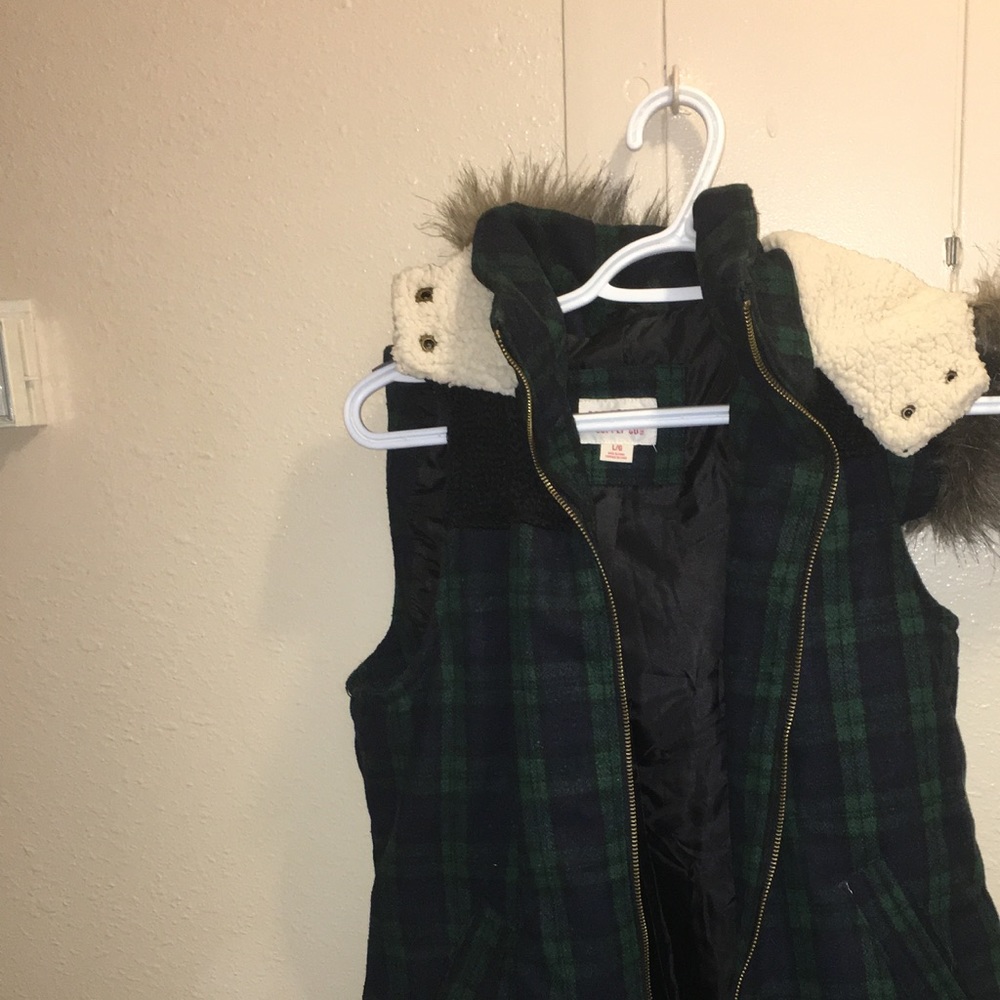 Plaid Vest