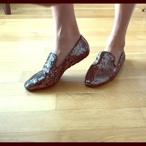Jimmy Choo sequenced loafers!!