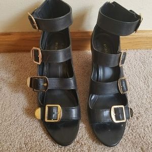 BCBGeneration wedge sandals - great condition