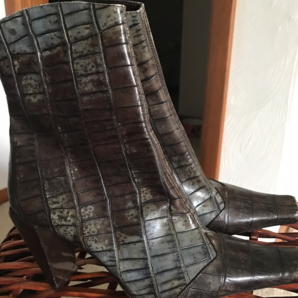 Collis'ee de sacha Paris boots ital leather Sz 37