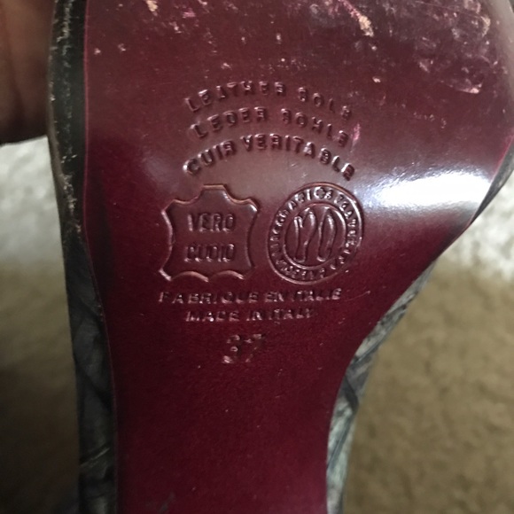 Collis'ee de sacha Paris boots ital leather Sz 37 - Picture 2 of 4