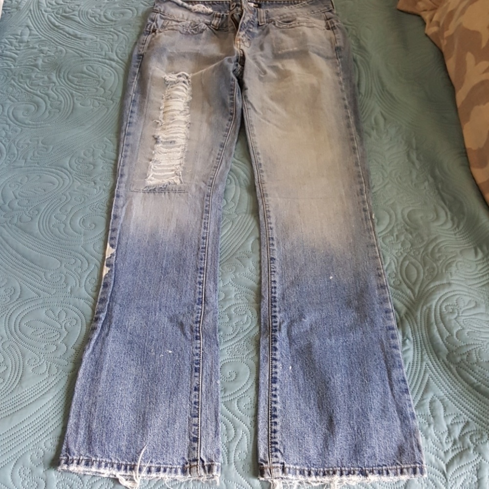 Distressed Guess jeans