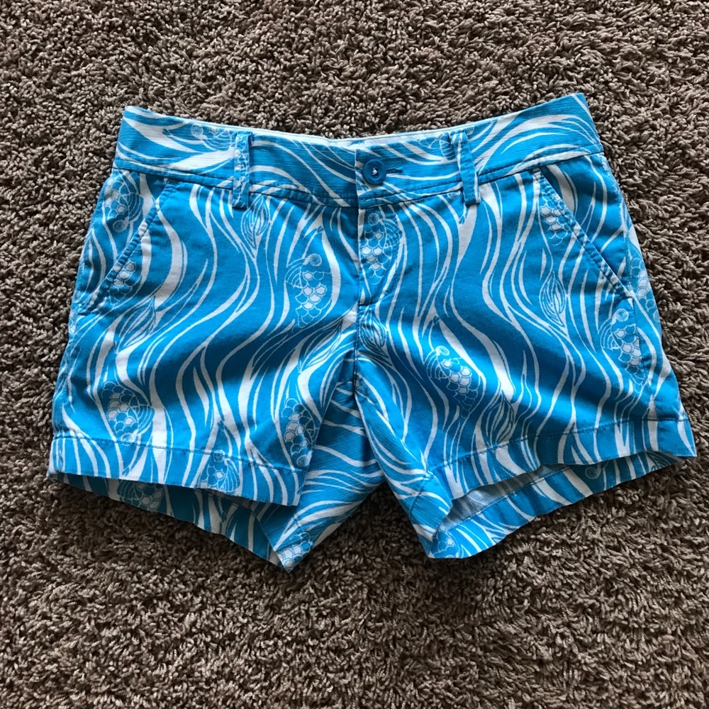 Lilly Pulitzer size 4 chino shorts