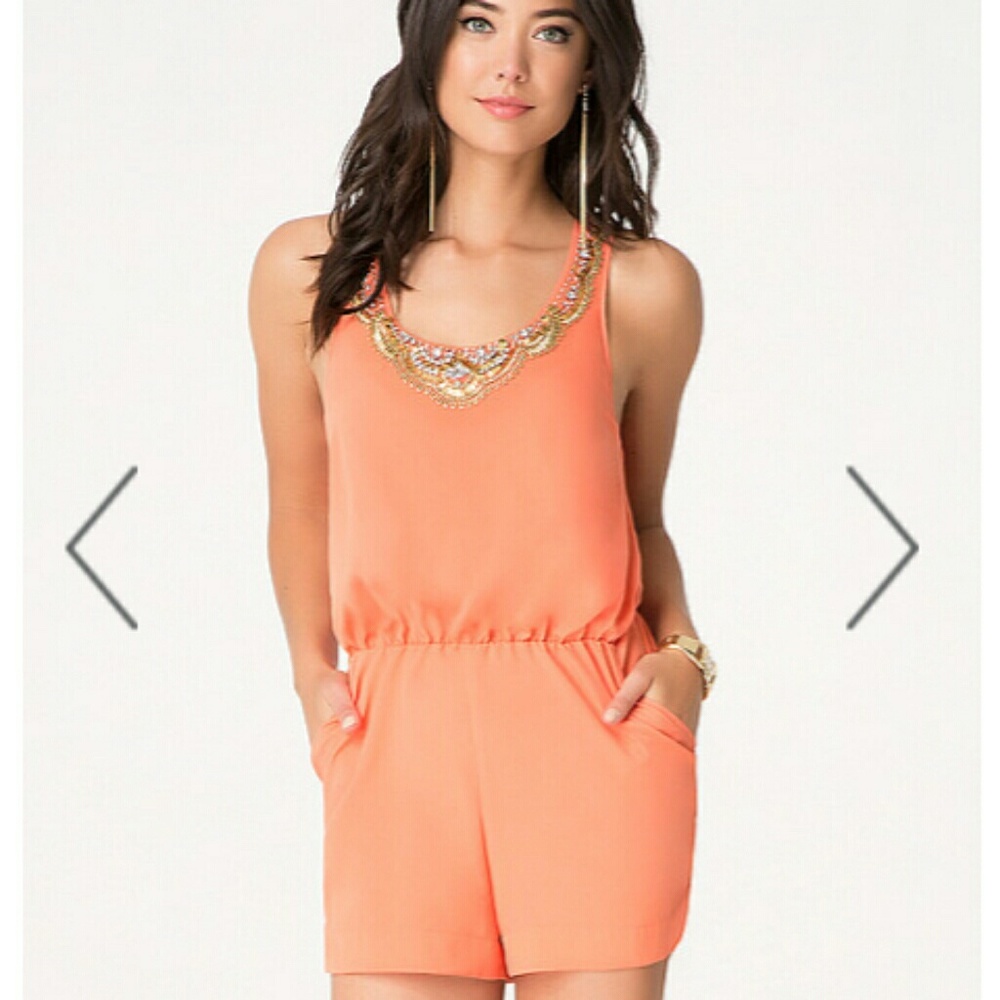 Embellished bebe romper