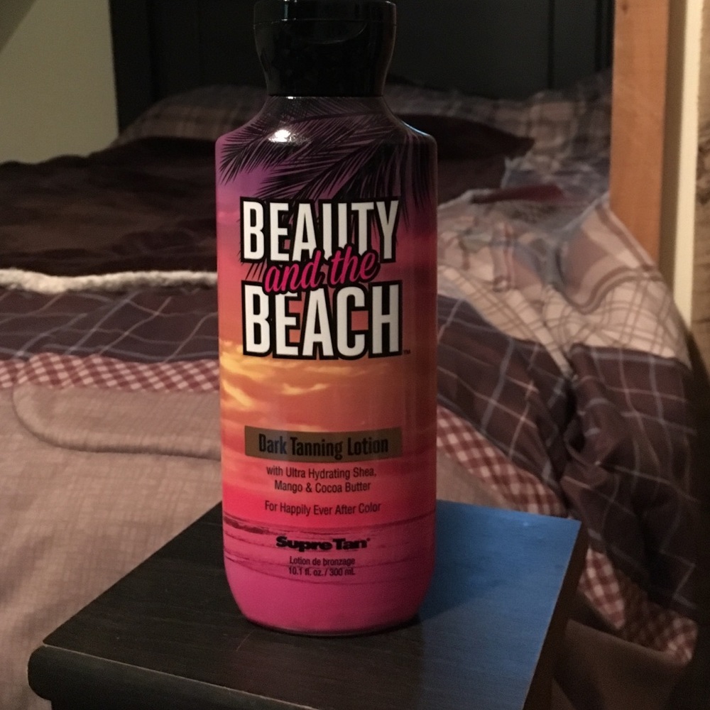 Beauty and the beach indoor tanning lotion
