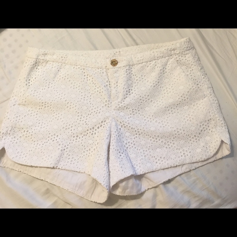 Lilly Pulitzer eyelet Adie short
