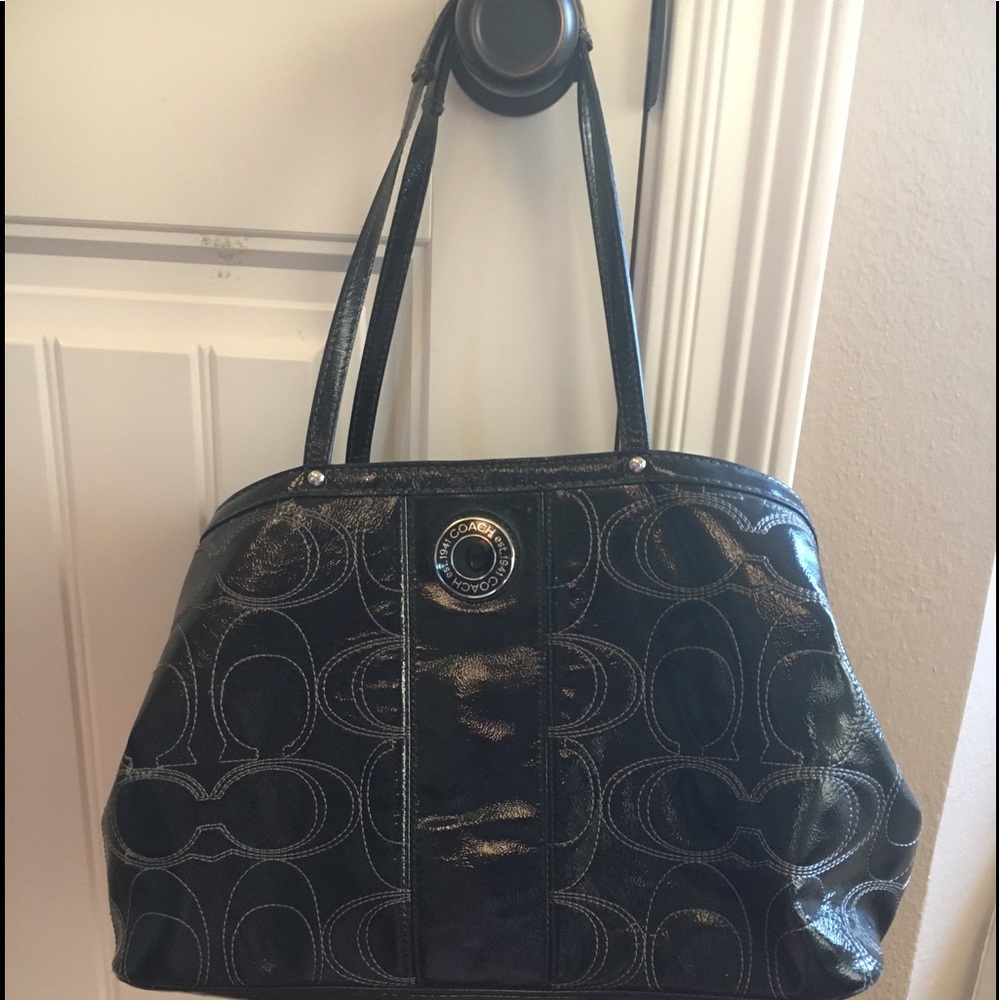 Authentic Coach leather purse