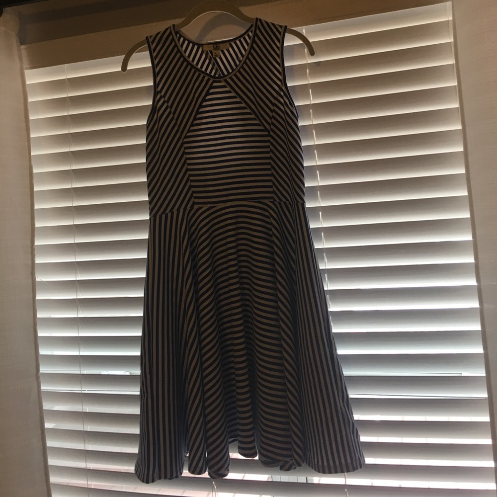 Blue & White stripped Ya dress. Never worn