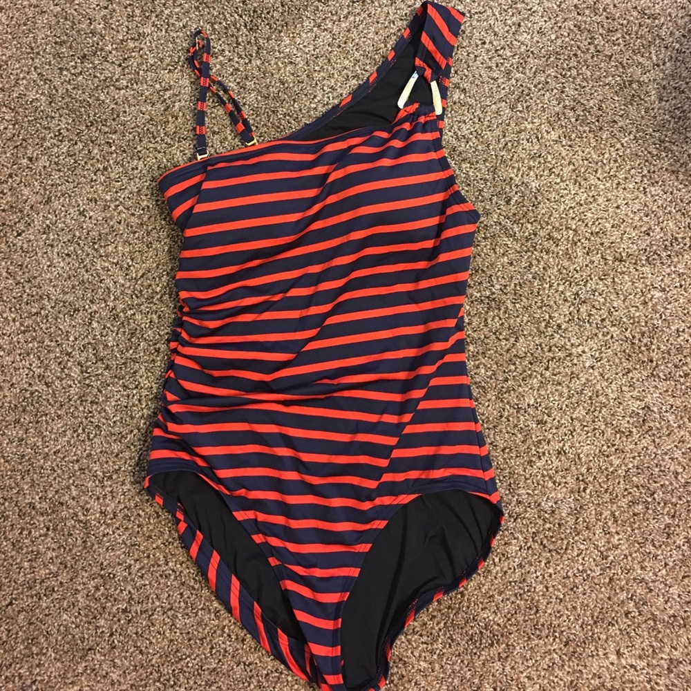 Michael Kors one shoulder one piece.