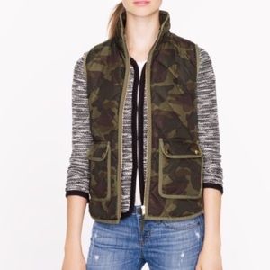 J. Crew Camo Vest