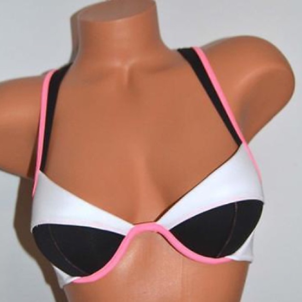 Victoria's Secret Zipper Back Bikini Top