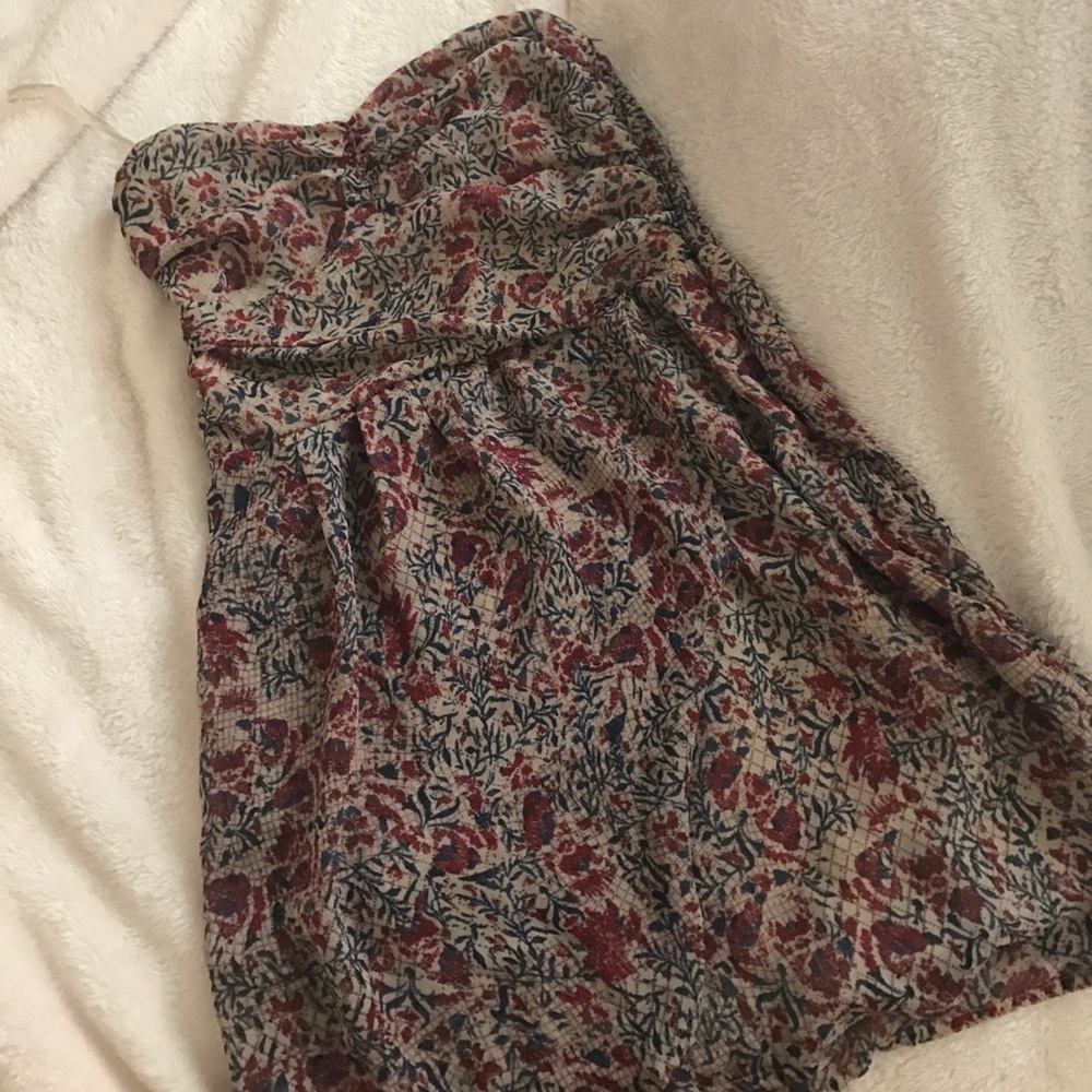 MANGO Bandeau Dress