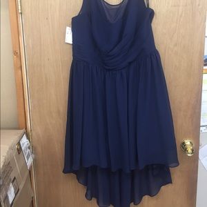 Navy Alfred Angelo BM dress