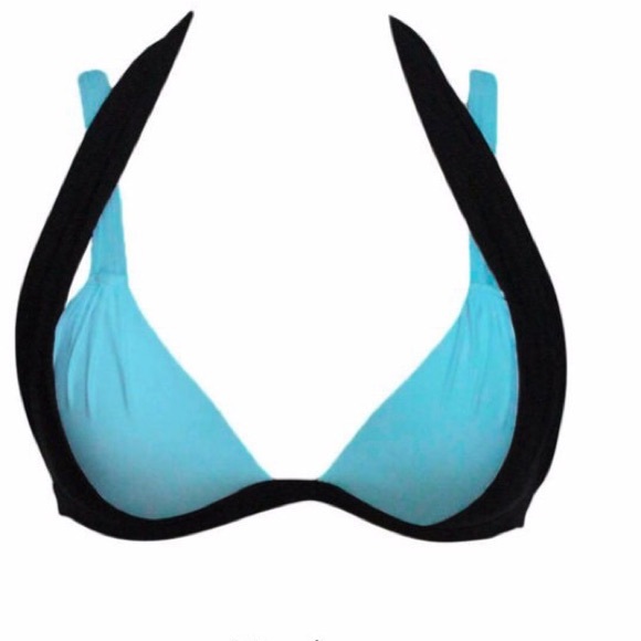 blue and black bikini set - Picture 2 of 3