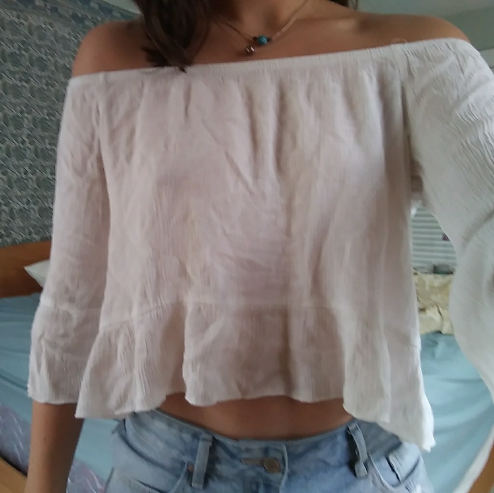 Pacsun off the shoulder blouse