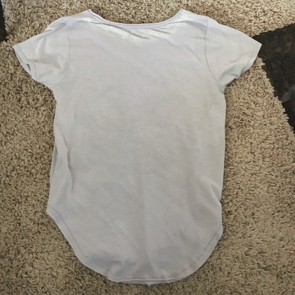 Free people lavender tshirt sz.small - Picture 4 of 4