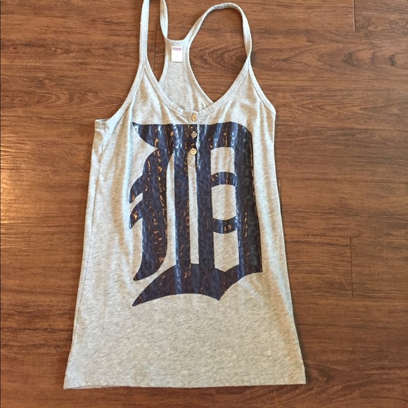 Victoria secret pink Detroit tigers tanks - Picture 1 of 2